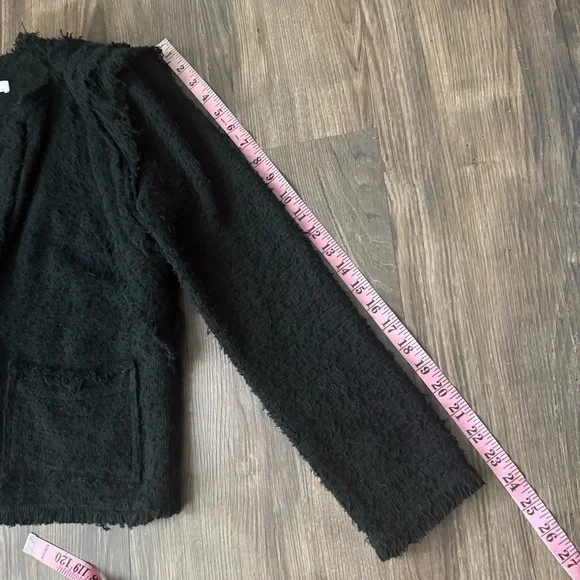 IRO Black Fringe Luxurious Black Jacket - Picture 13 of 13